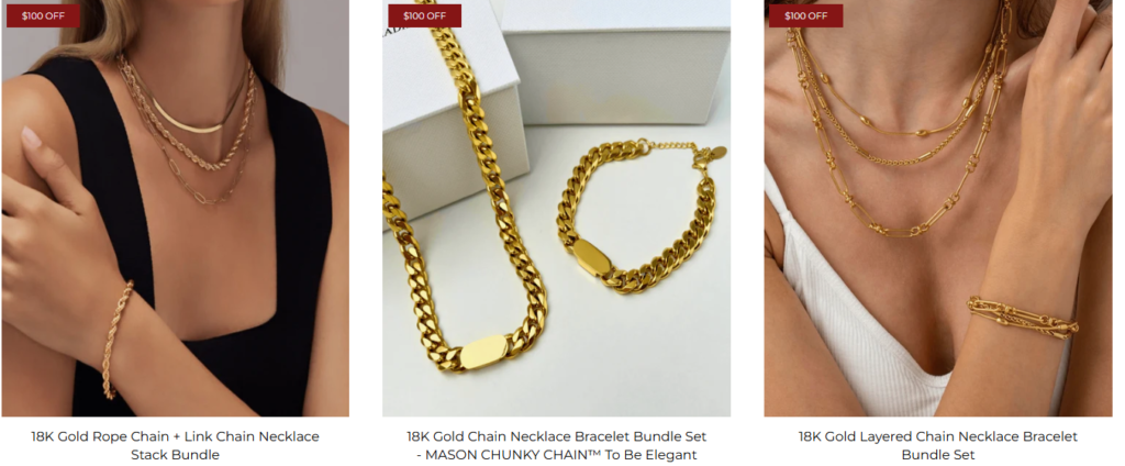 gold jewelry deals