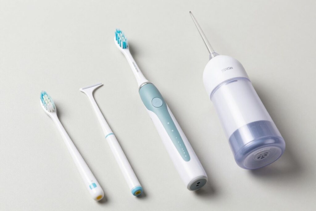 Specialized dental care tools designed for seniors and elderly adults