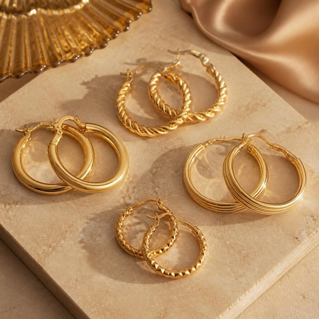 gold hoops