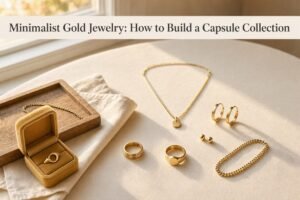 minimalist gold jewelry