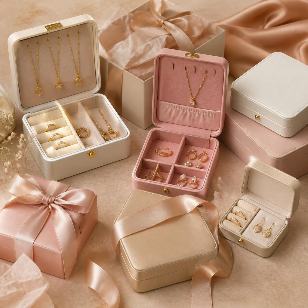 gift-ready jewelry boxes