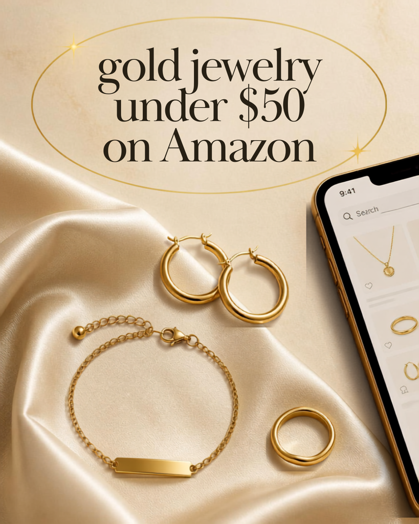 gold jewelry under $50