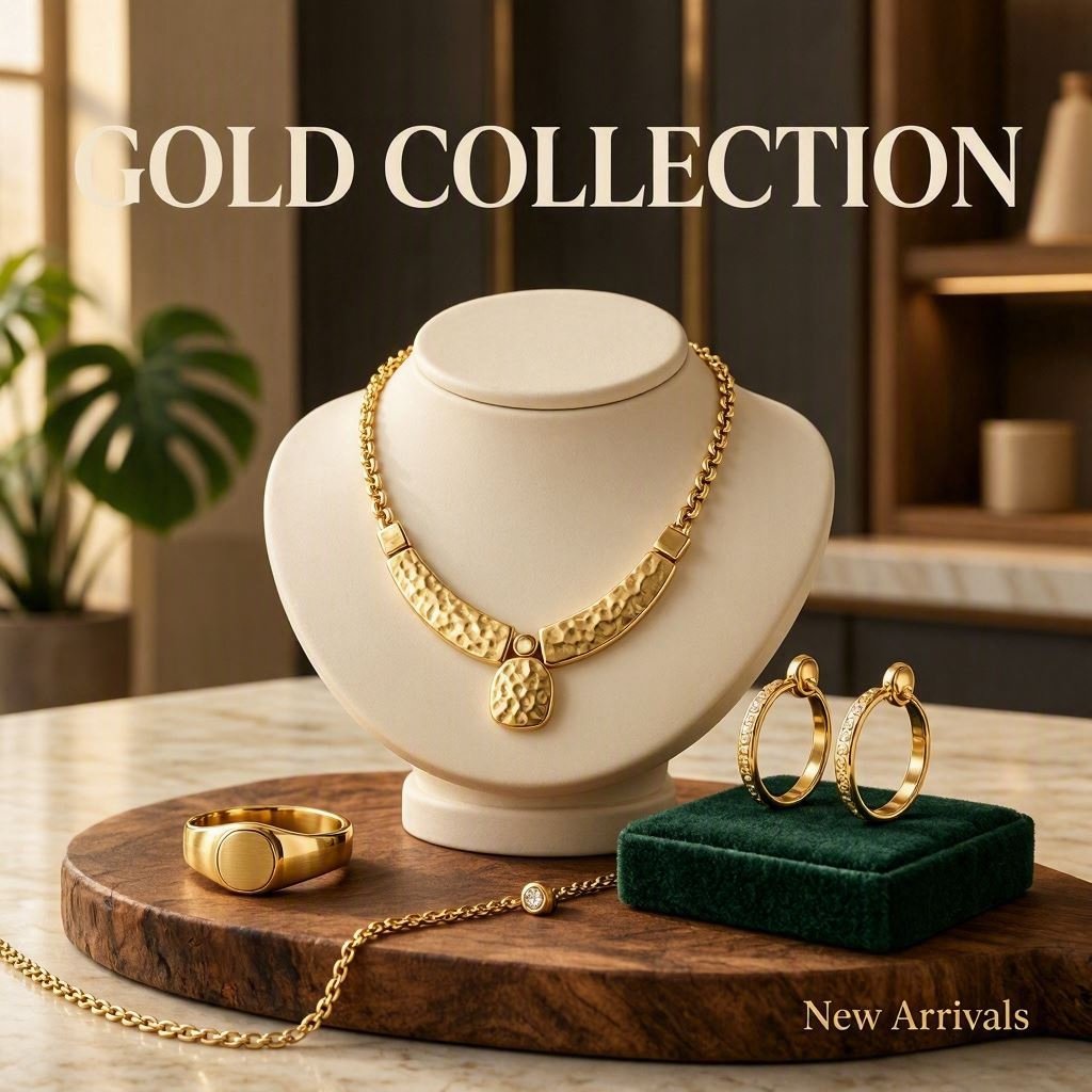 gold jewelry collection