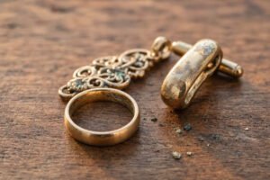 What Does Tarnished Gold Look Like?